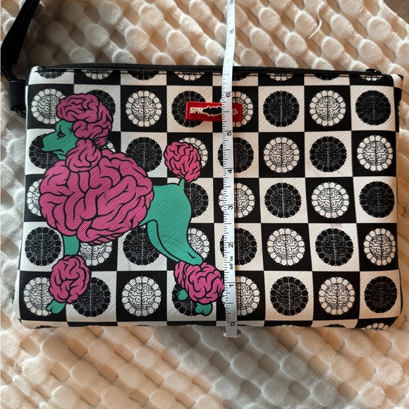 Sprayground x Ron English Collab Pouchlette with Poodle Accent - Picture 6 of 7